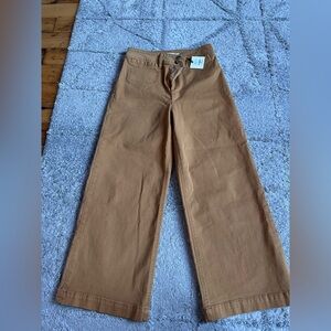 NWT Tan/Khaki Wide Leg Pants
